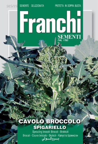 Broccoli Spigarello (Brassica) 1200 Samen